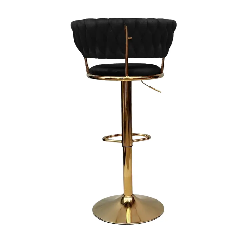 Taburete Luxury Regulable & Giratorio Velvet 12