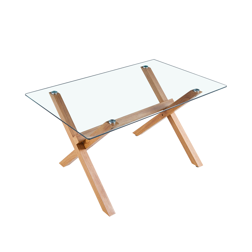 Mesa Xtable Rectangular de Vidrio - (120x80cm, 130x80cm, 140x90cm) 4