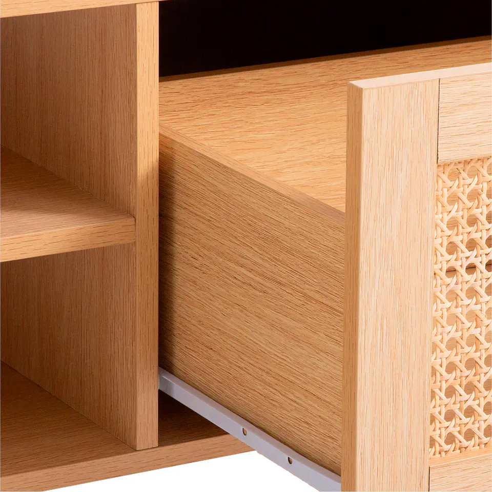 Mesa de Centro Antioquie Natural 100x45x60cm 7