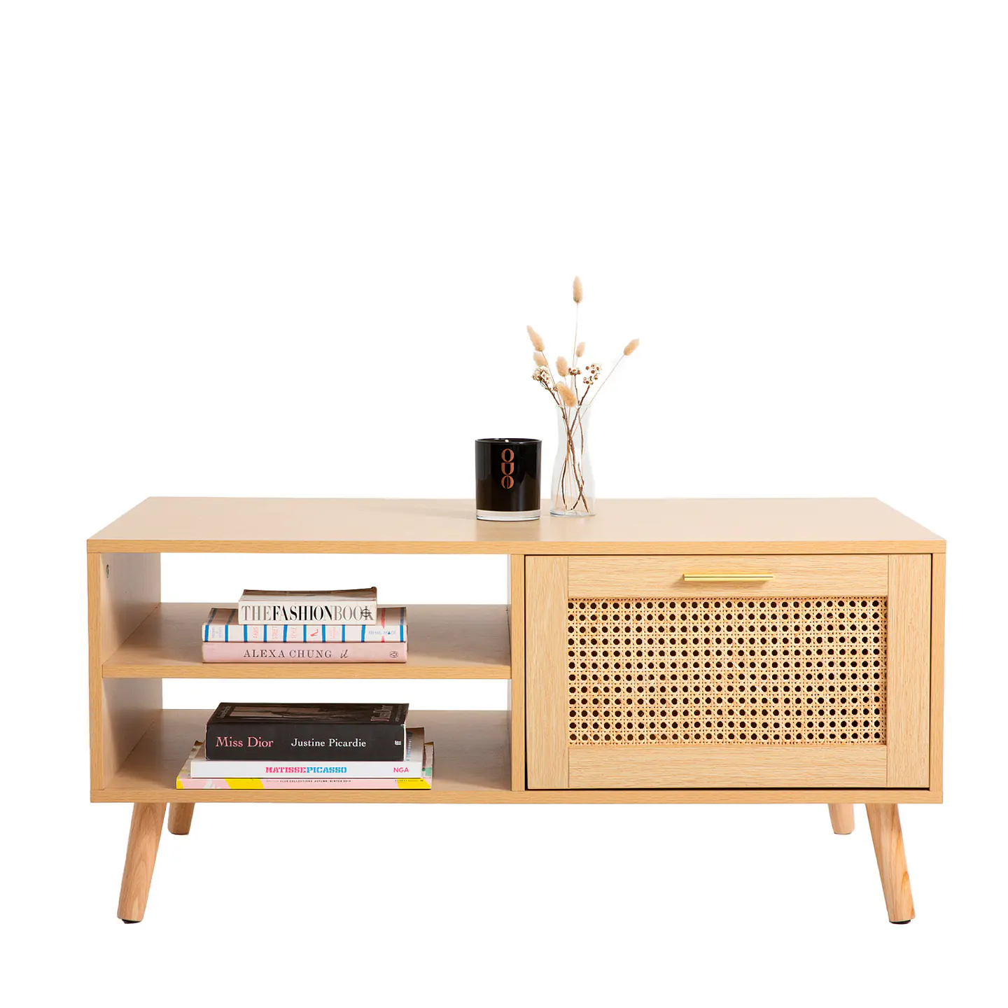 Mesa de Centro Antioquie Natural 100x45x60cm 3