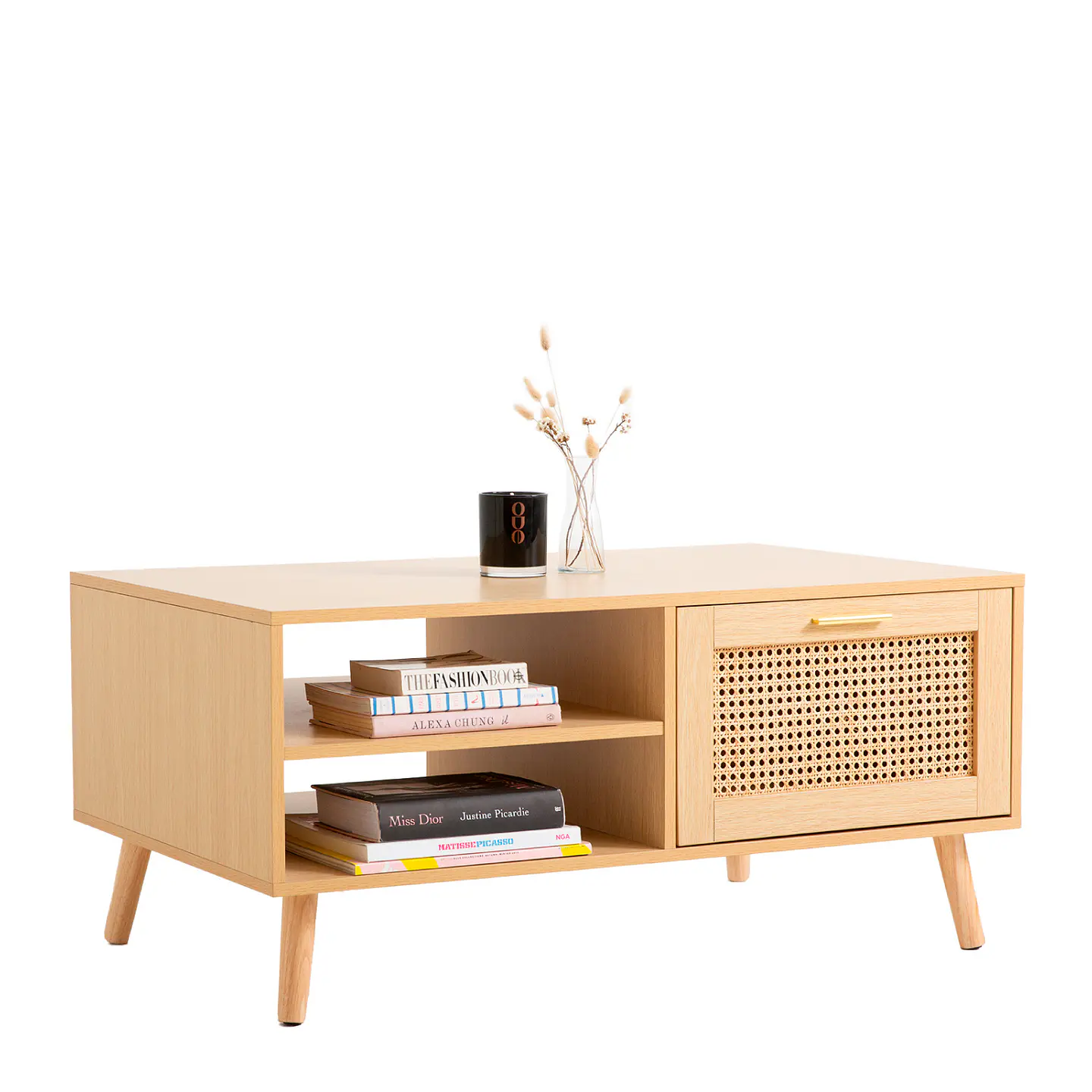 Mesa de Centro Antioquie Natural 100x45x60cm 1