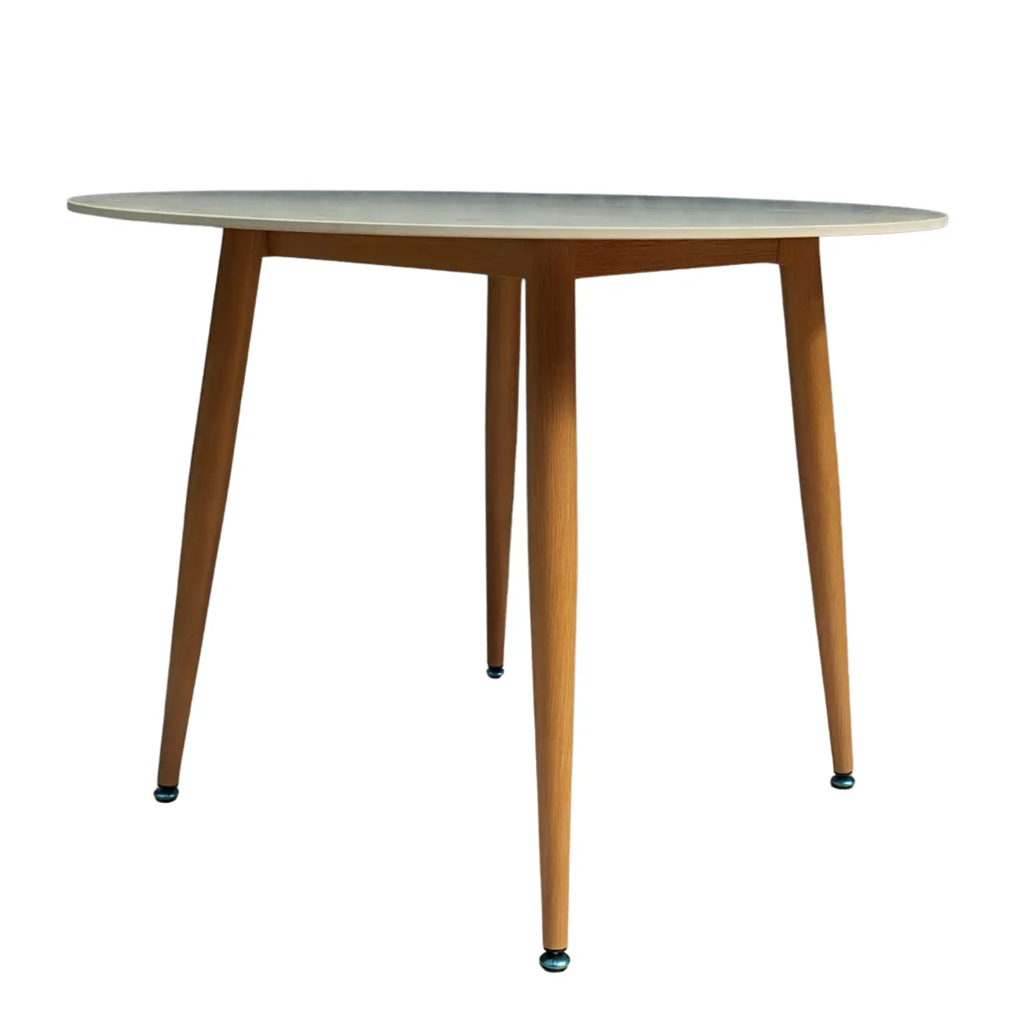 Mesa de Comedor Redonda de Cuarzo Calacatta Soft - (80cm, 100cm) 4