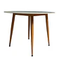 Mesa de Comedor Redonda de Cuarzo Calacatta Soft - (80cm, 100cm) - Miniatura 4