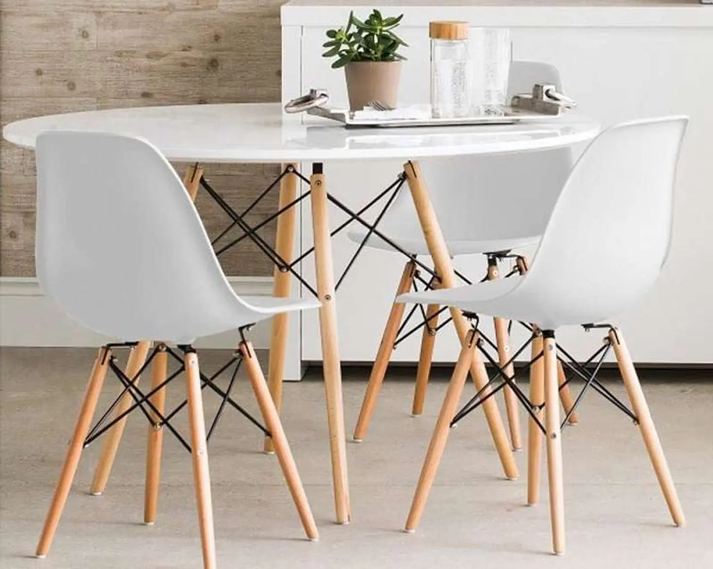 Mesa Eames Redonda 100cm de Diámetro 11