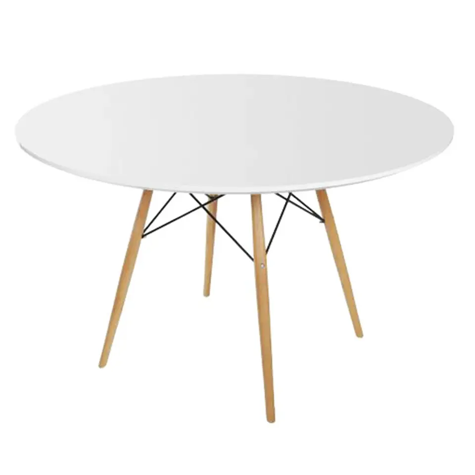 Mesa Eames Redonda 120cm de Diámetro 5