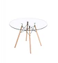 Mesa Eames Redonda de Vidrio - (80cm, 100cm, 120cm) - Miniatura 2
