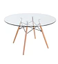 Mesa Eames Redonda de Vidrio - (80cm, 100cm, 120cm) - Miniatura 3