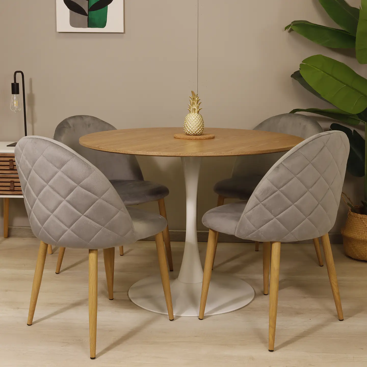 Mesa Tulip Redonda 100cm 8