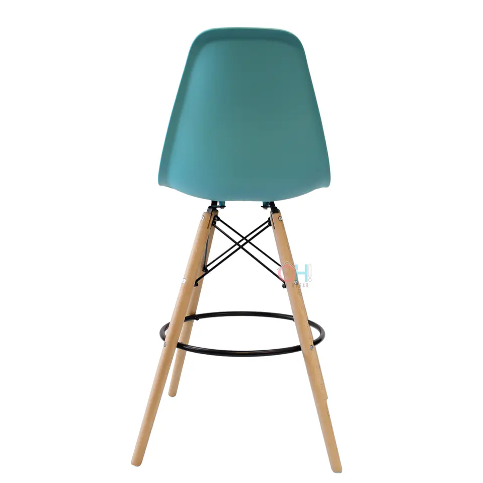 Taburete Eames Negro 69cm 24