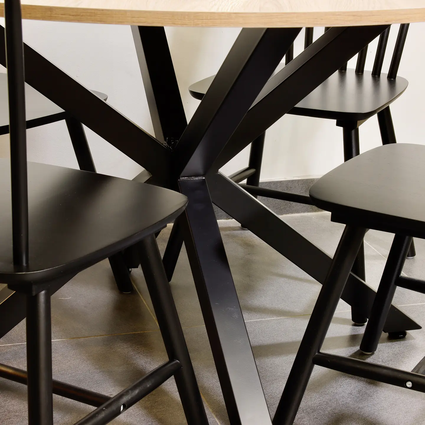 Mesa Redonda de Madera Ohmioh 100cm & 120cm 8
