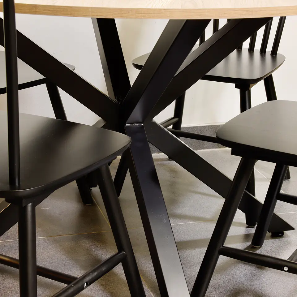 Mesa Redonda de Madera Ohmioh 100cm & 120cm 8