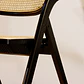 Silla de Comedor Plegable de Madera y Ratan Natural  - Miniatura 26