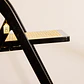 Silla de Comedor Plegable de Madera y Ratan Natural  - Miniatura 27
