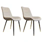 Pack de 2 Sillas Milano Patas Doradas  - Miniatura 2