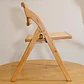 Pack de 2 Sillas de Comedor Plegables de Madera y Ratan Natural  - Miniatura 11