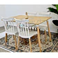 Comedor Rectangular Mesa Eames 120x80cm + Sillas Windsor - Miniatura 7