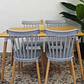 Comedor Rectangular Mesa Eames 120x80cm + Sillas Windsor - Miniatura 12