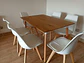 Set Juego de Comedor Mesa Rectangular 120x80cm + Sillas Oak Acolchadas - Miniatura 13