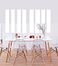 Set Juego de Comedor Mesa Eames Rectangular 120x80cm + Sillas Eames Clásicas - Miniatura 4