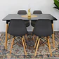 Set Juego de Comedor Mesa Eames Rectangular 120x80cm + Sillas Eames Clásicas - Miniatura 22