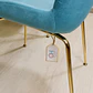 Juego de Comedor Rectangular Vidrio 120x80cm + 4 Sillas Berta  - Miniatura 9
