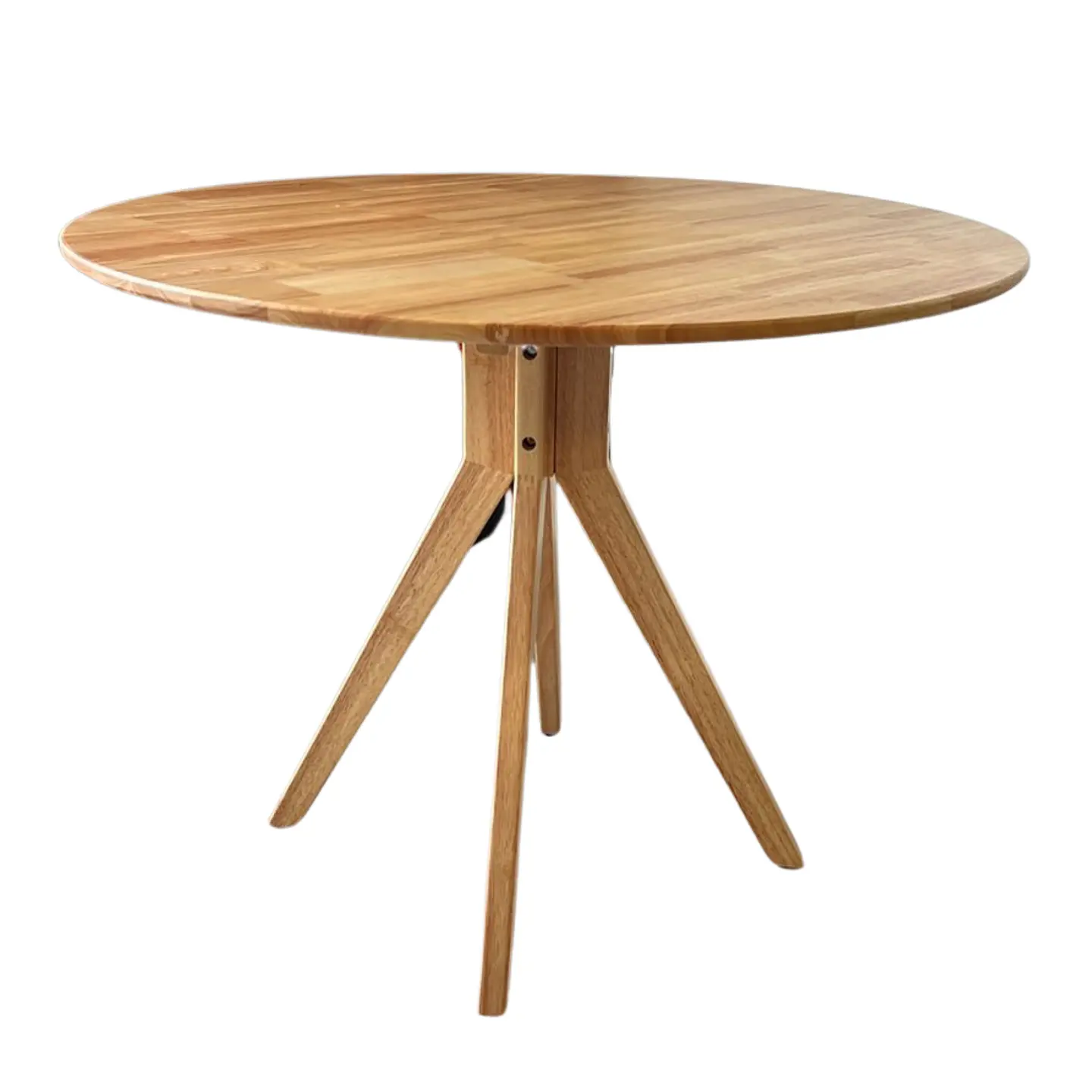 Mesa Redonda Komoro de Madera 100cm Diámetro  4