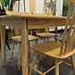 Set Comedor Mesa Komoro Rectangular 150x90cm + Sillas Windsor Madera  - Miniatura 5