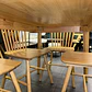 Set Comedor Mesa Komoro Rectangular 150x90cm + Sillas Windsor Madera  - Miniatura 11