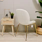 Silla Berta Velvet Base Dorada - Miniatura 7
