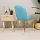 Silla Berta Velvet Base Dorada - Miniatura 8