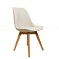 Silla Eames Tulip Velvet Acolchada - Miniatura 9