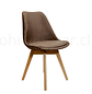 Silla Eames Tulip Velvet Acolchada - Miniatura 10