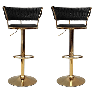 Pack de 2 Taburetes Luxury