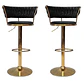 Pack de 2 Taburetes Luxury - Miniatura 1