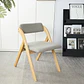 Silla Plegable Acolchada de Lino - Miniatura 8