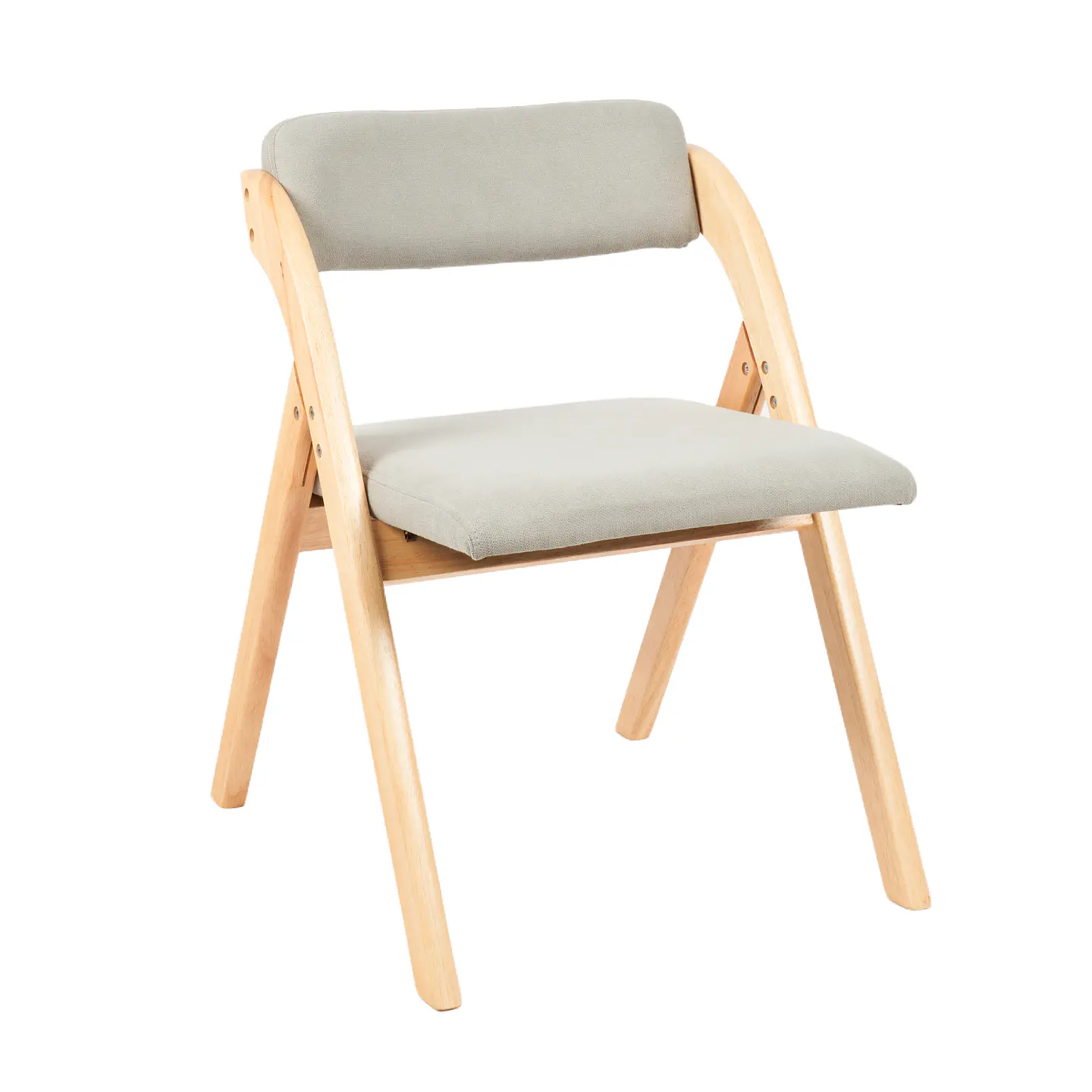 Silla Plegable Acolchada de Lino 2