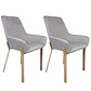 Pack de 2 Sitiales Porto Velvet Oak  - Miniatura 2
