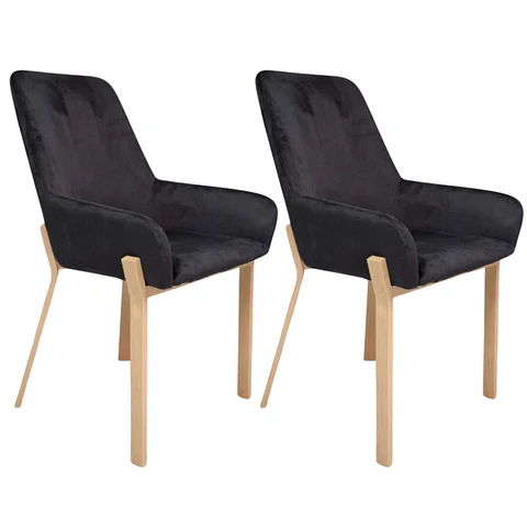 Pack de 2 Sitiales Porto Velvet Oak 