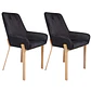 Pack de 2 Sitiales Porto Velvet Oak  - Miniatura 1