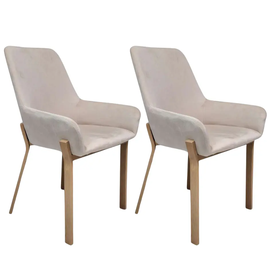 Pack de 2 Sitiales Porto Velvet Oak  4