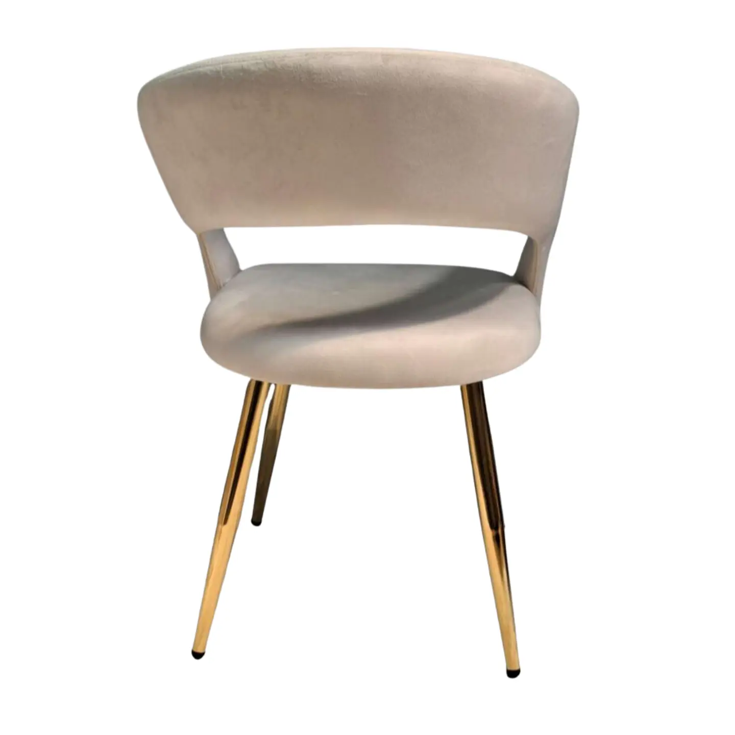 Sitial Curvus Velvet Base Dorada 11