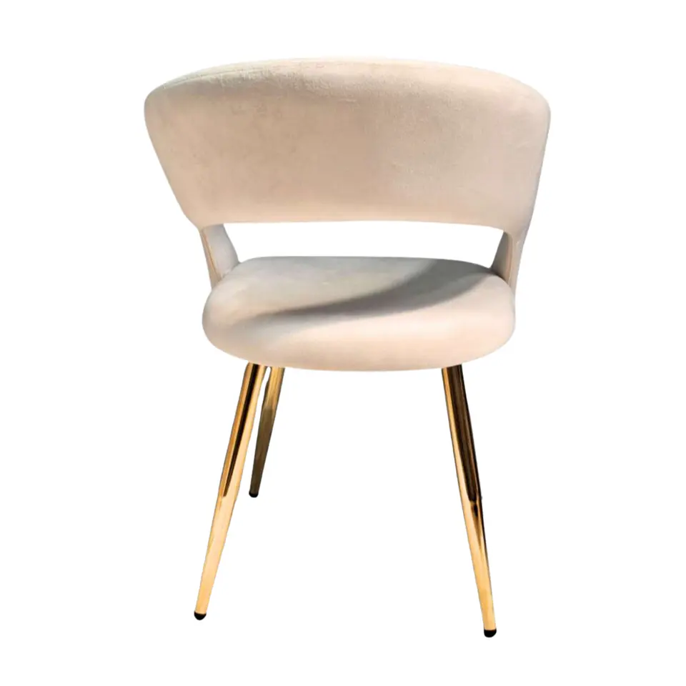 Sitial Curvus Velvet Base Dorada 13