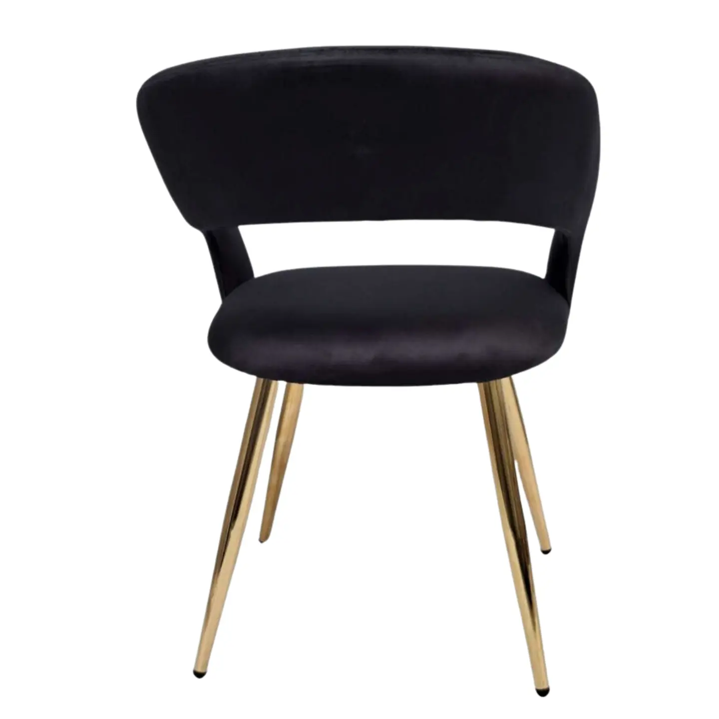 Sitial Curvus Velvet Base Dorada 14
