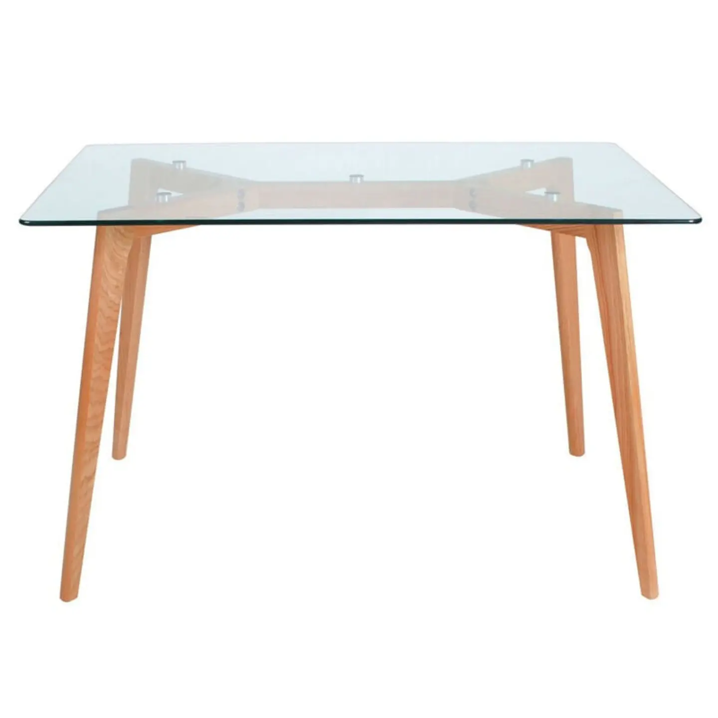 Mesa Brook de Vidrio Rectangular 130x90cm  2