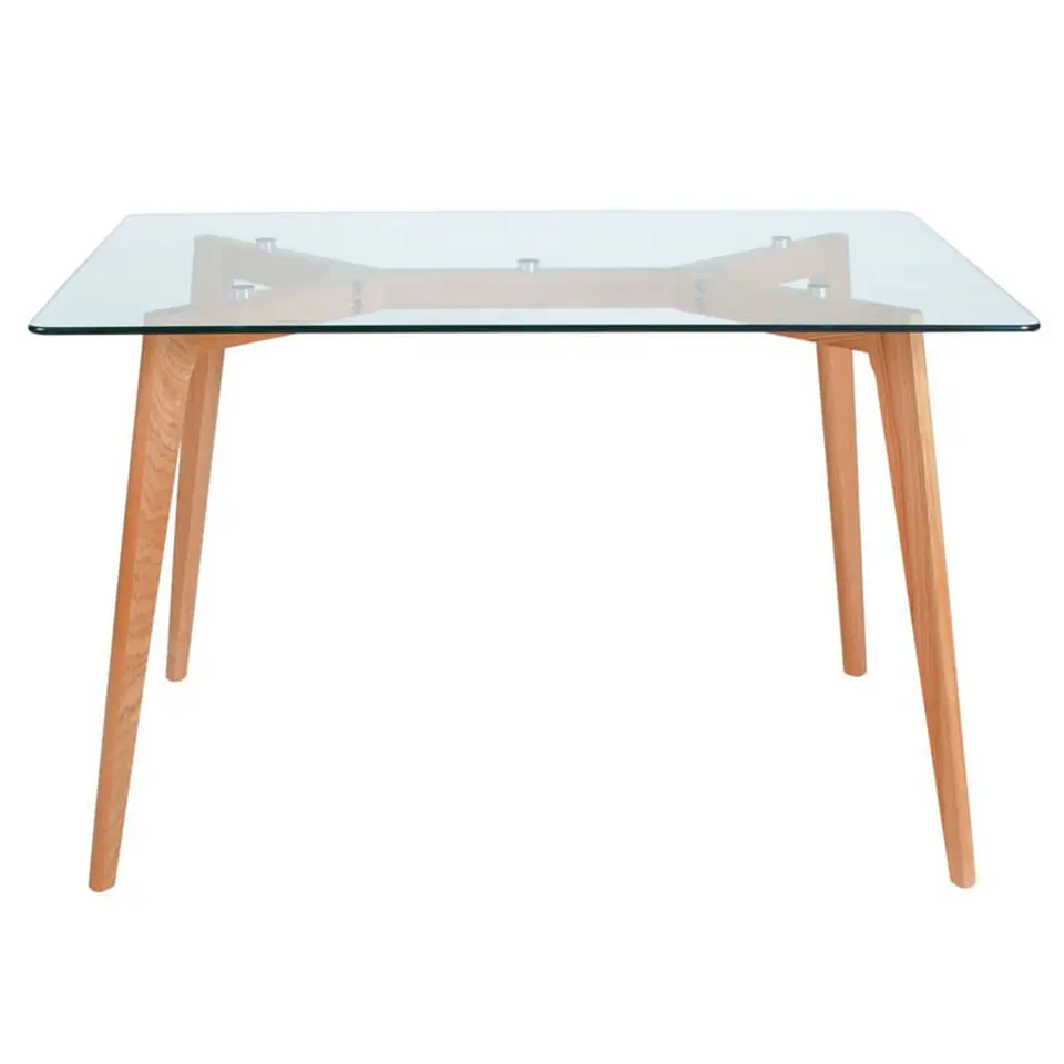 Mesa Brook de Vidrio Rectangular 130x90cm  2