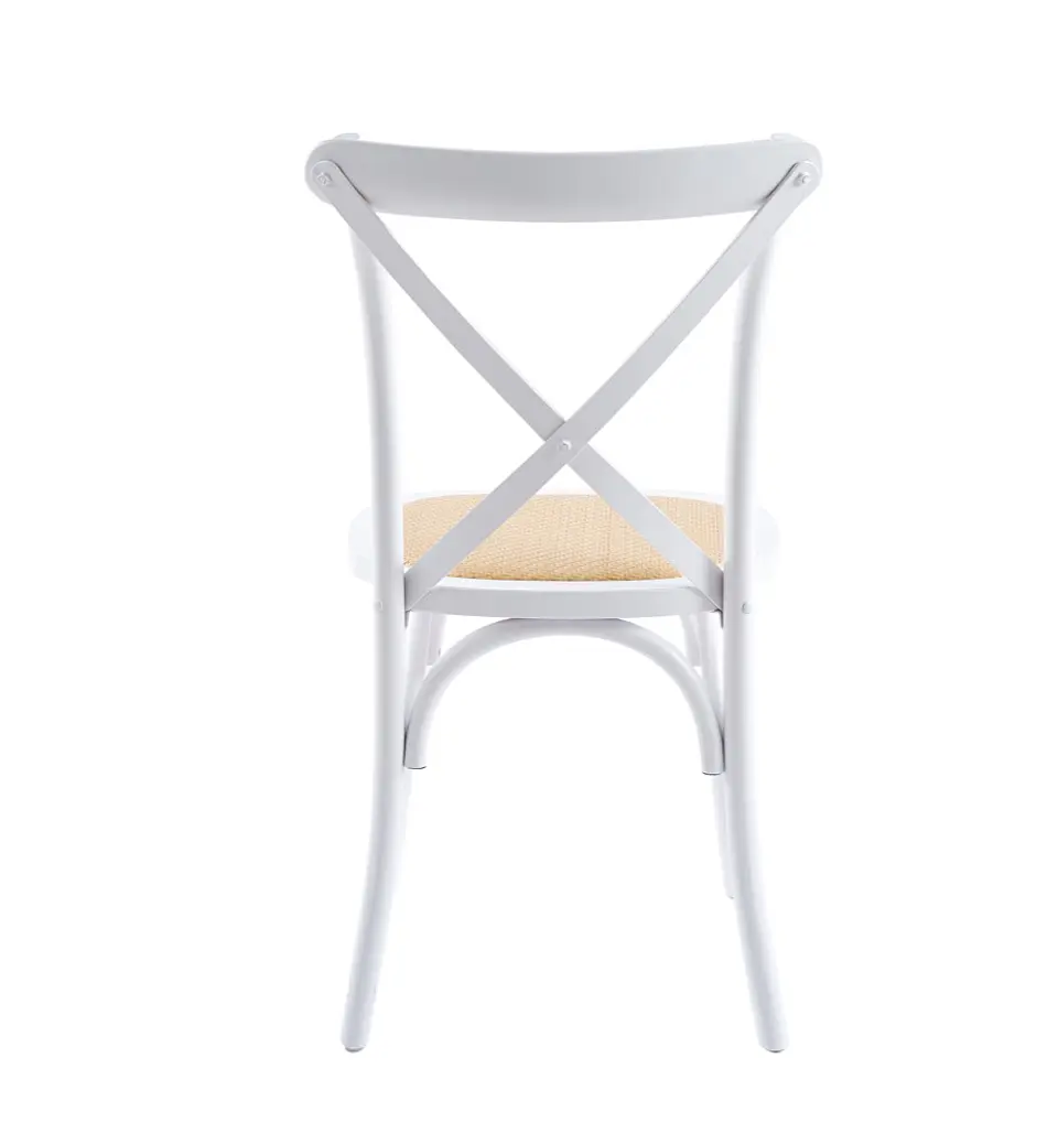 Pack de 2 Sillas Crossback de Madera 13