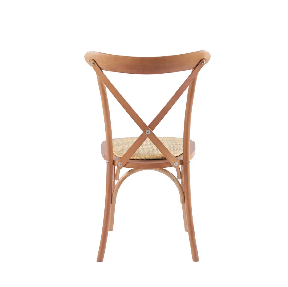 Pack de 2 Sillas Crossback de Madera 16