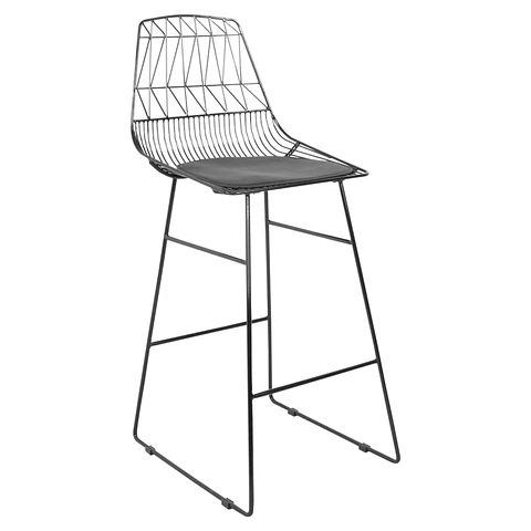 Taburete Wire Acolchado 77cm