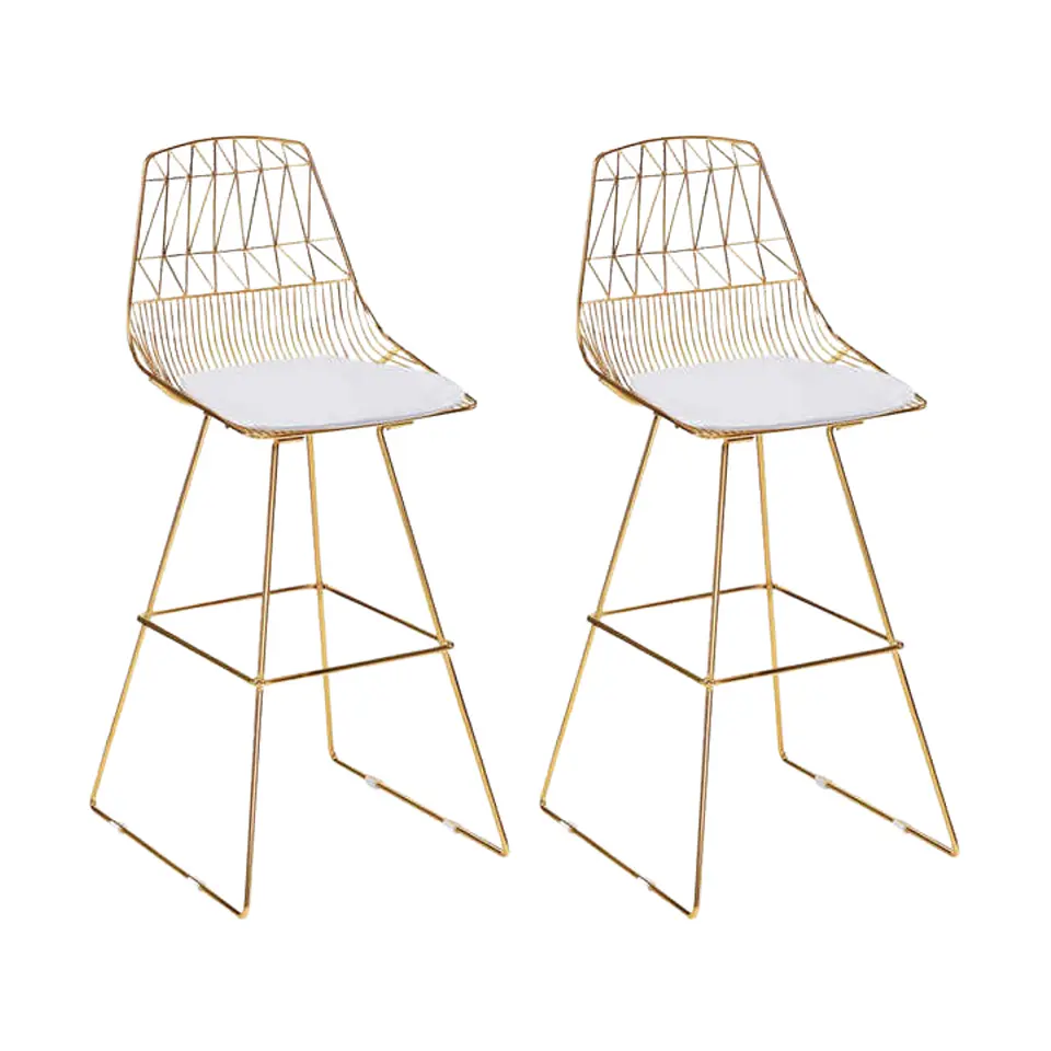 Pack de 2 Taburetes Wire Acolchados 77cm 3