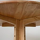 Mesa Redonda Komoro de Madera 100cm Diámetro  - Miniatura 3